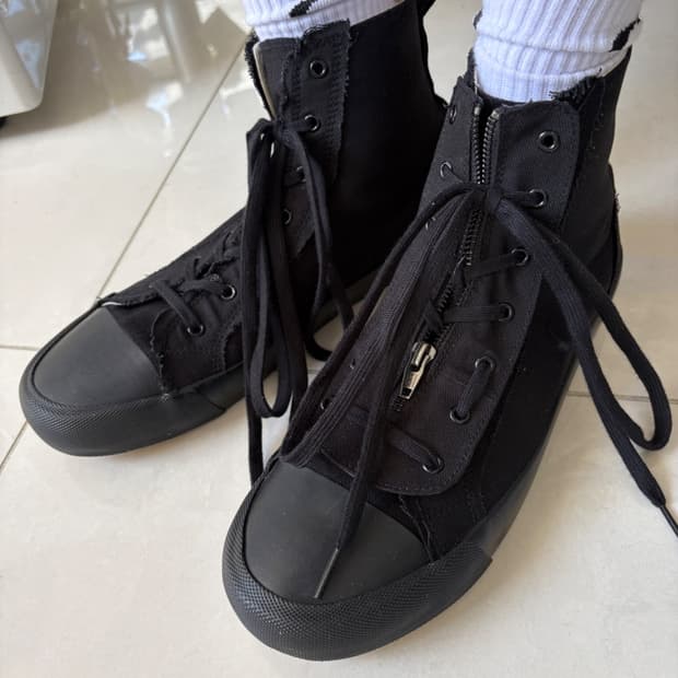 high cut sneaker 하이 컷 스니커