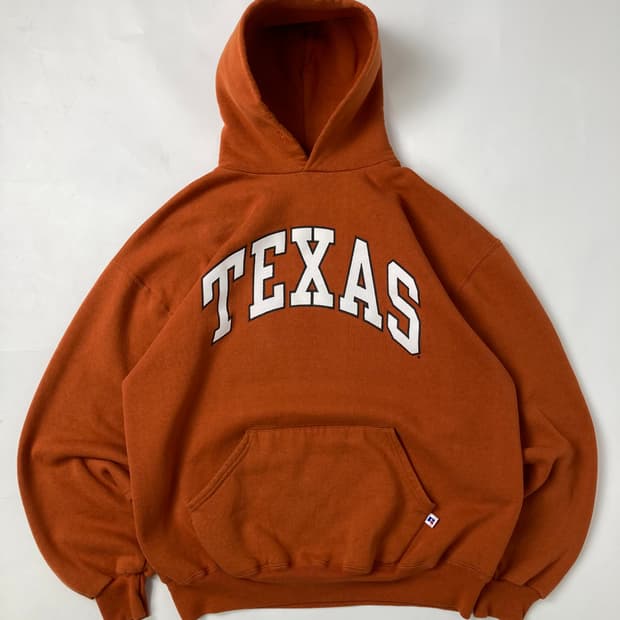 90s Russell Hoodie (burnt orange)