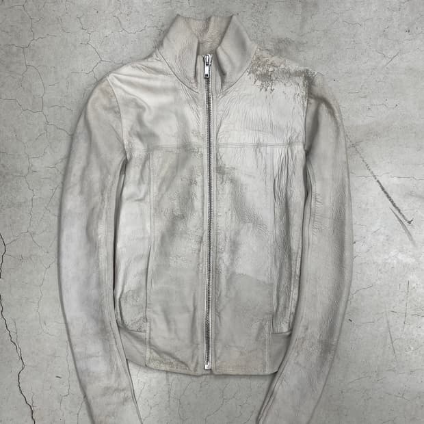 00’s Rick Owens Blistered  Jacket