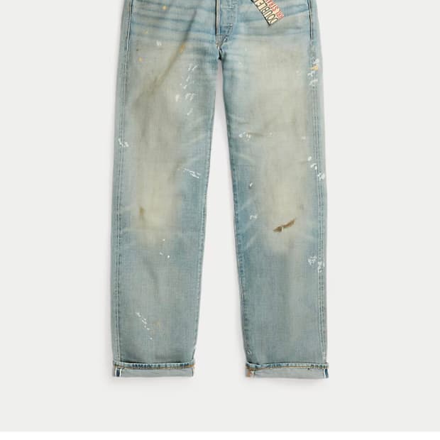 rrl 스트레이트핏 캠든 셀비지 진 31x30