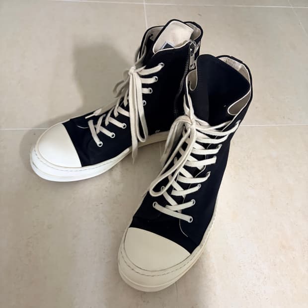 릭오웬스 다크쉐도우 하이탑 43.5