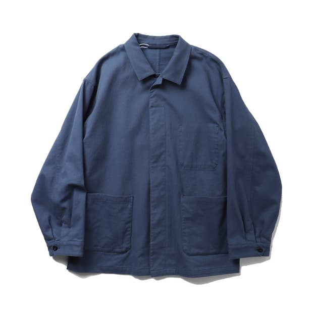 steven alan BRSH TWILL FLY WORK JACKET