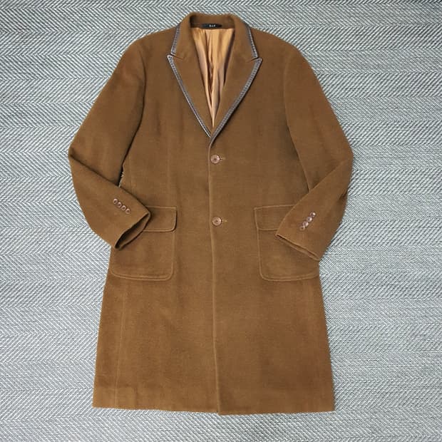 지오송지오 울 알파카 롱코트 남자105