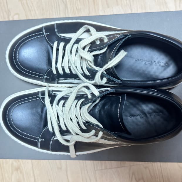 [44]릭반스 초판 블랙 레더