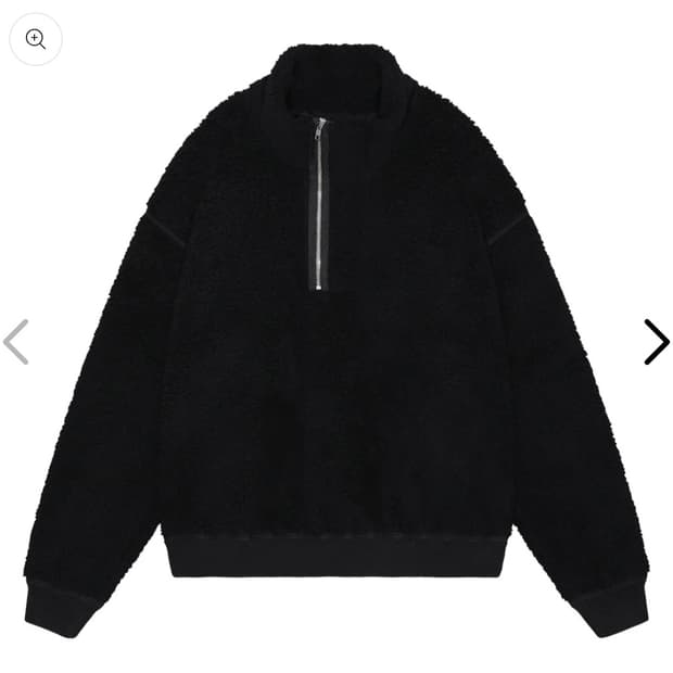 카브엠트 헤비 울 보아 하프집 후리스 XL