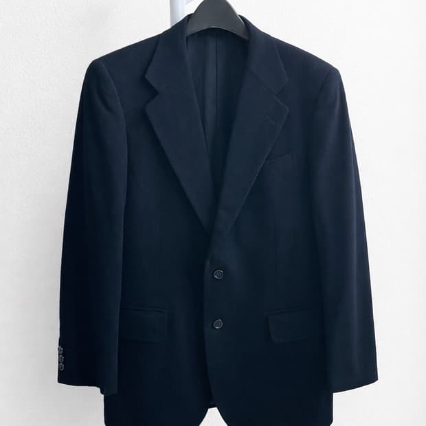 버버리 블랙 자켓 울100 /55-66