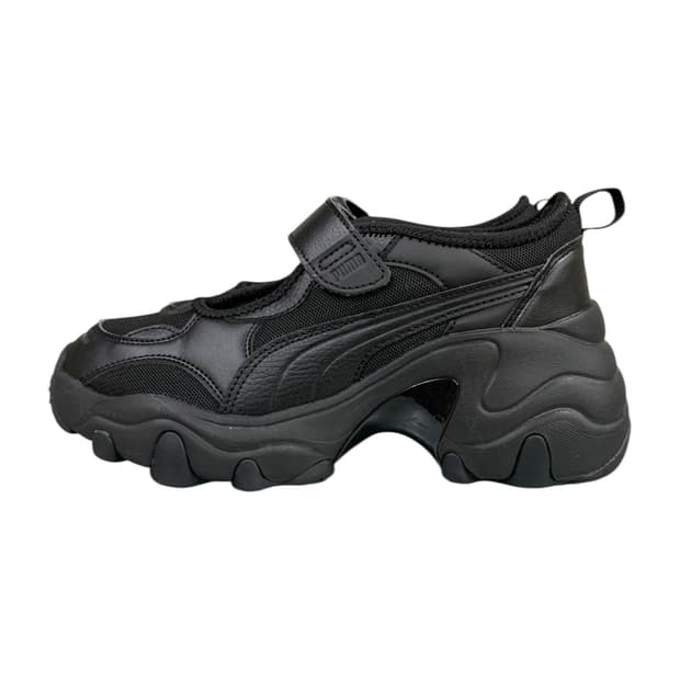 푸마 펄사 웨지 메리제인 샌들 블랙 230