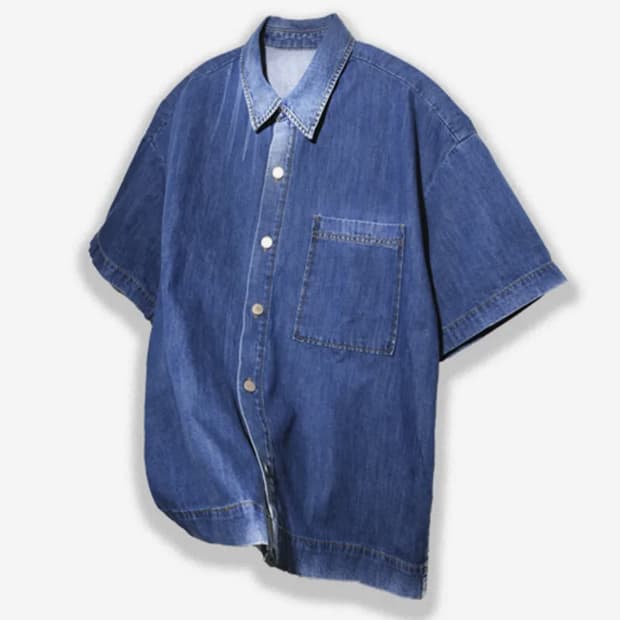 논플로어 썸머 선페이드 셔츠 L