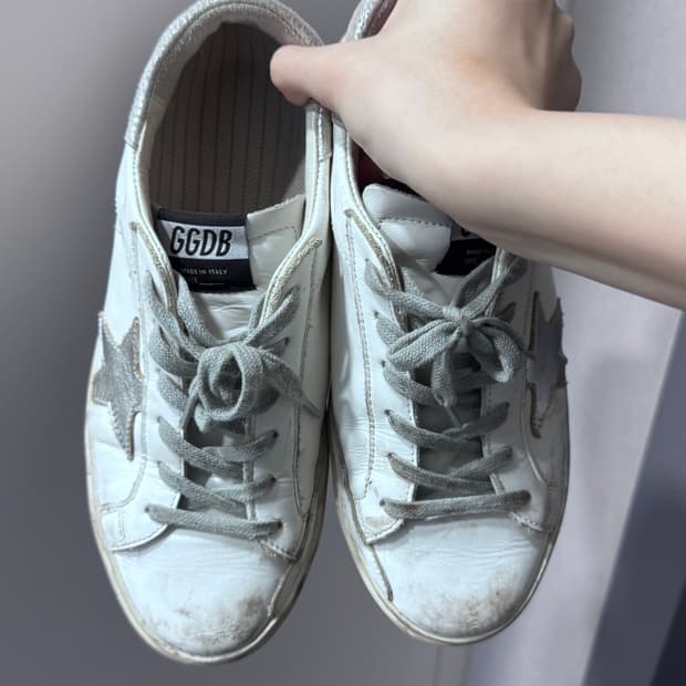 골든구스 하이스타 실버탭 37w 사이즈