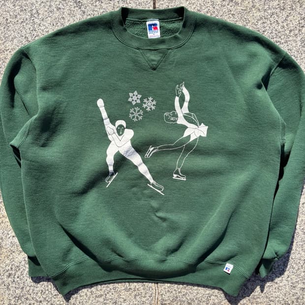 90s 러셀 애슬래틱 맨투맨 스웻셔츠