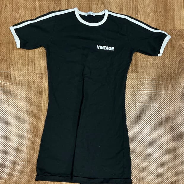 빈티지 링거 미니원피스