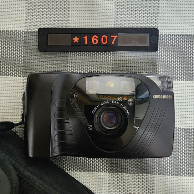 신도리코 FF-9D 필름카메라 파우치포함