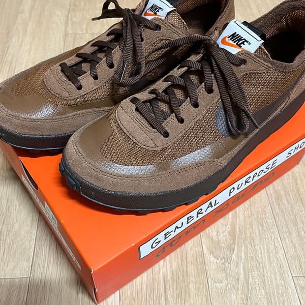 신품급 나이키 톰삭스 브라운 275 280