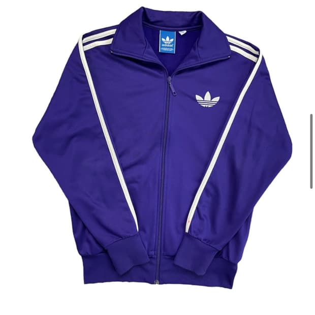 아디다스 트랙탑 퍼플