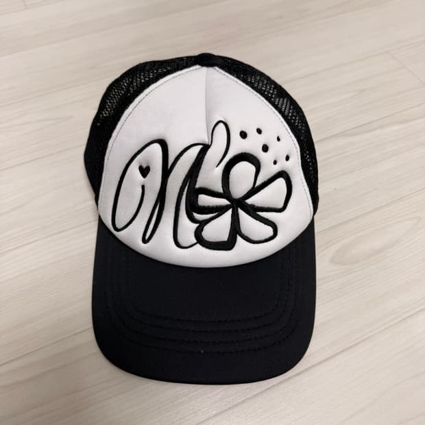 나체 캡모자 CONVEX TRUCKER MESH CAP MIX WHITE