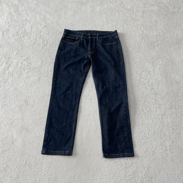 34 리바이스 511 인디고 데님 팬츠 청바지