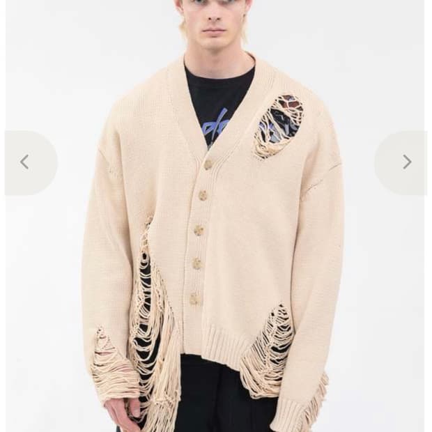 디스커버드 니트 가디건 팝니다