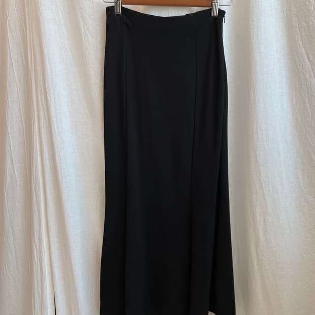 DAZY 블랙 롱스커트(S/미사용품)