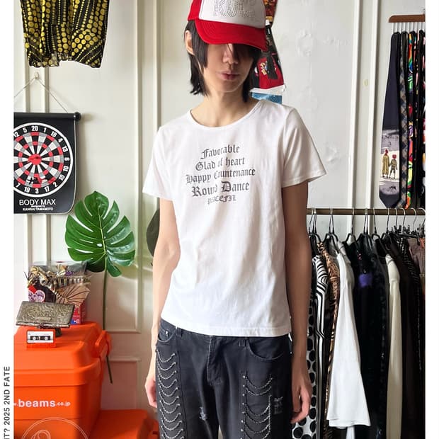 CELES CROSS Chrome Lettering T-Shirt