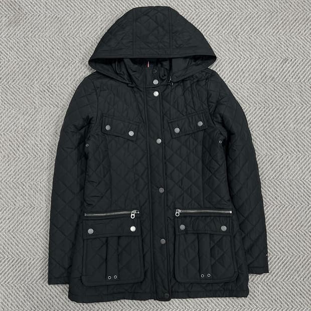 타미힐피거 멀티포켓 퀄팅 자켓 v0885