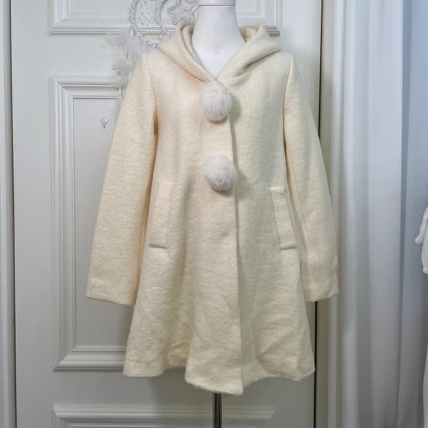 ANK ROUGE butter cream pompom lovely hoo