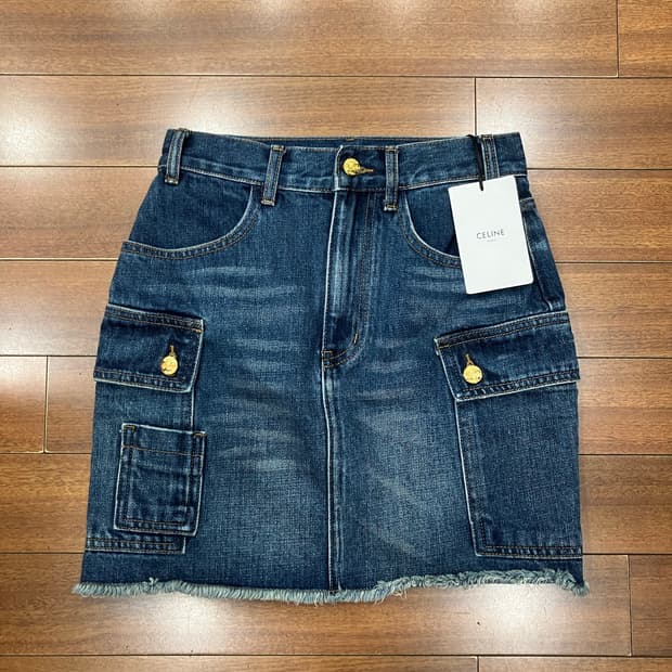 셀린느 데님 스커트 (새상품)