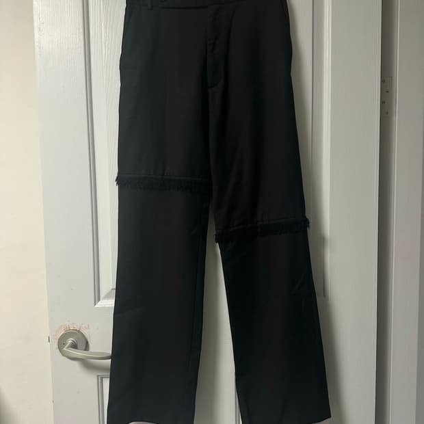 나마체코 18ss 프린지 팬츠