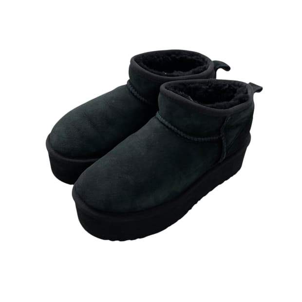 ugg platform black boots