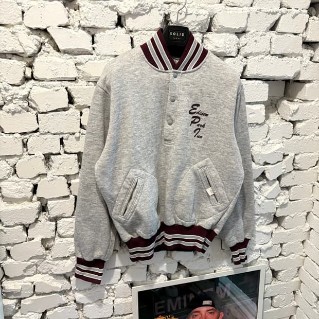 MAPLE usa 빈티지 바시티 아노락 맨투맨