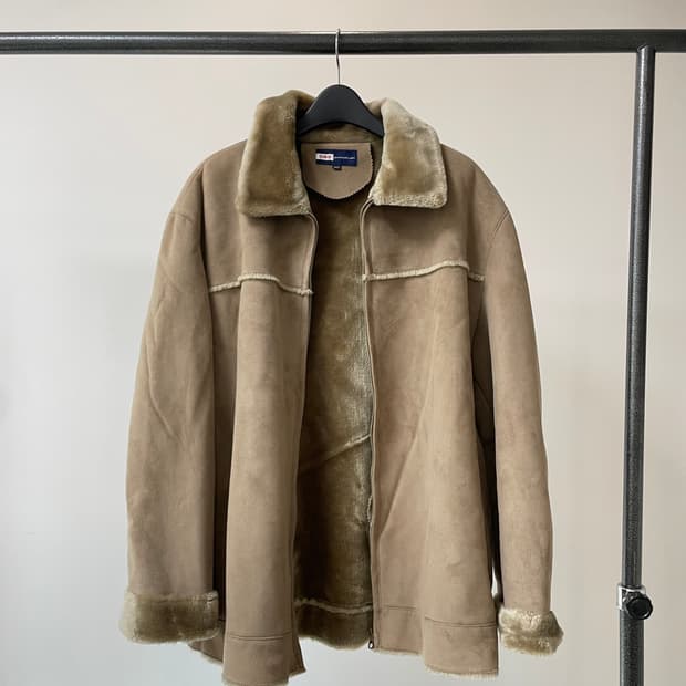 (105) Edwin 에드윈 시어링 무스탕 자켓