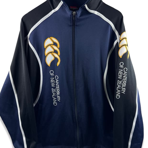 캔터베리 뉴질랜드 네이비 트랙탑져지2229