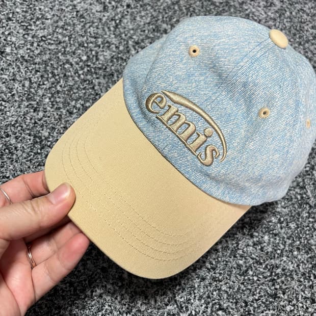 이미스 EMIS 뉴 로고 데님 볼캡