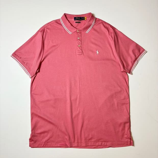 폴로 랄프로렌 큐알 신형 반팔 카라 티셔츠 PN9016