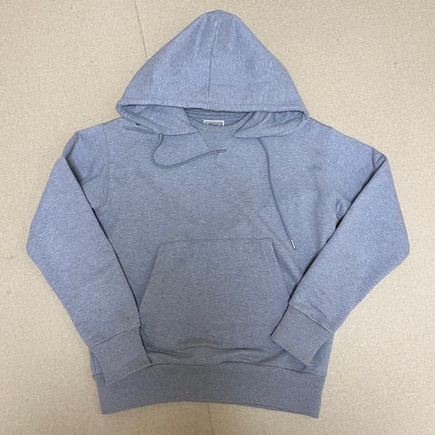 BRT1848 그레이 후드티 M(상태 최상)