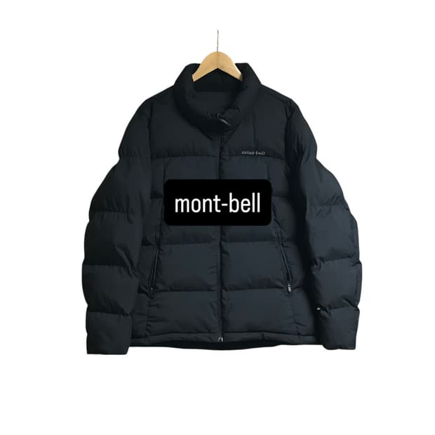 몽벨 검정 패딩점퍼