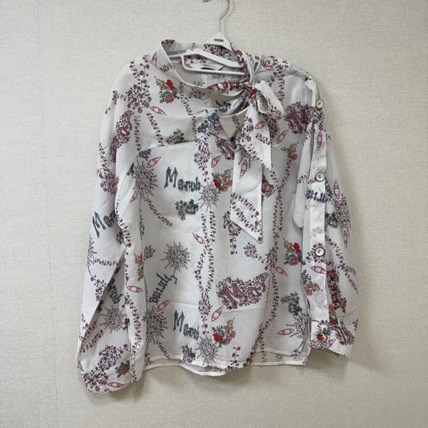 DEWL 듀엘 타이 블라우스 55