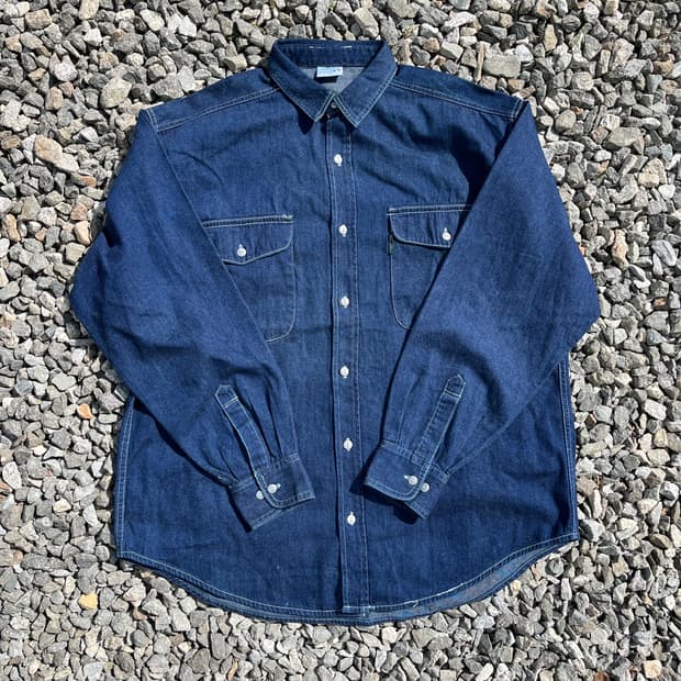 ITALY 베네통 데님 셔츠 (실측확인)