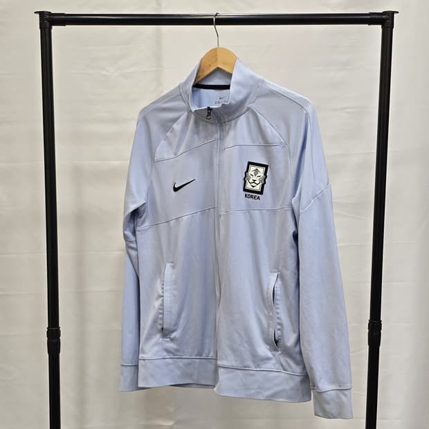 나이키 KOREA 한국 축구대표팀 트랙자켓 XL 하늘색 트랙탑 드라이핏