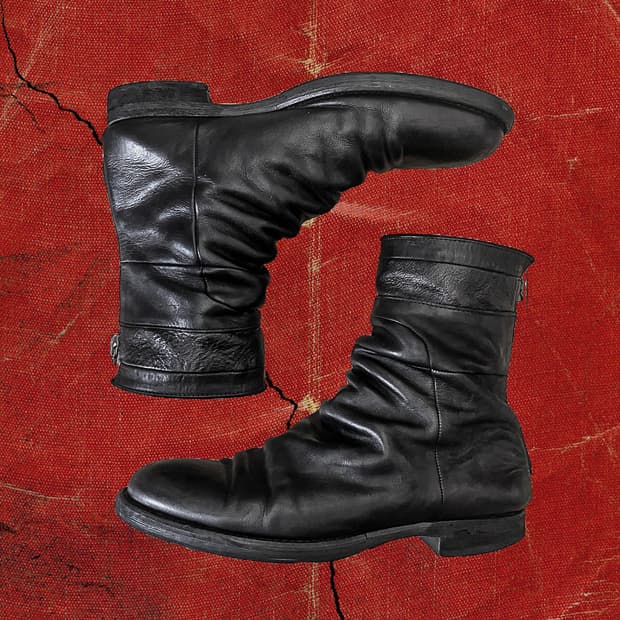 Alfredo bannister 알프레도 바니스터 드레이프 레이어 부츠 