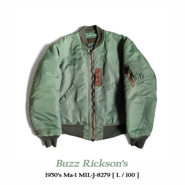 버즈릭슨 Ma-1 퍼스트모델 L사이즈(100)