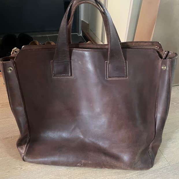 요시다포터 베지터블 레더 소가죽 토트백