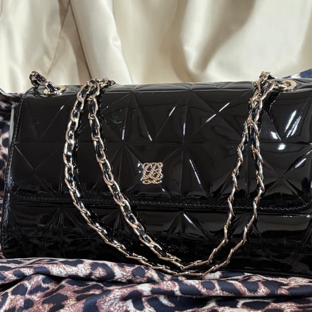 black louis quatorze shoulder bag