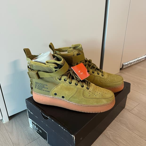SF AF1 mid 카키 285mm