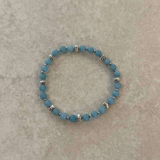 블루비즈 써지컬 포인트 팔찌