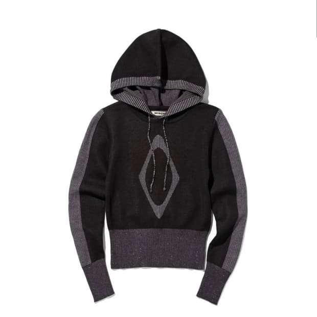 미스치프 롬버스 니트 블랙M