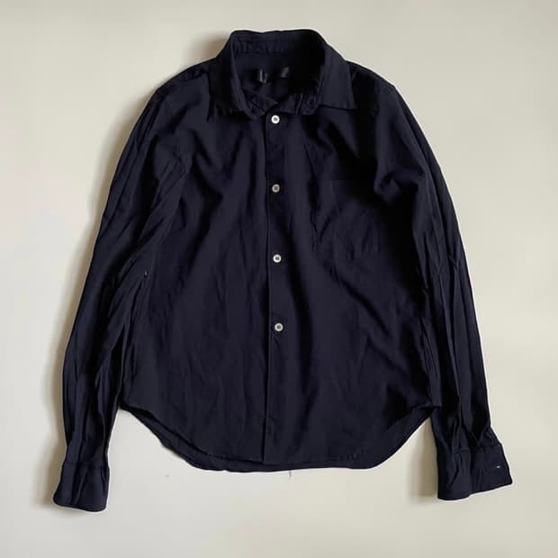 꼼데가르송 셔츠 comme des garcons navy shirt