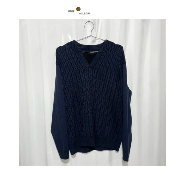 알레그리 케이블니트