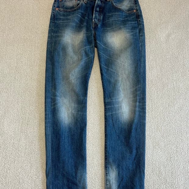 리바이스 501 오리지널 스트레이트 데님 32x32