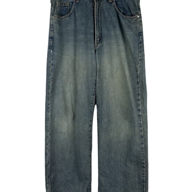 [32인치] WRANGLER 랭글러 와이드데님팬츠 청바지