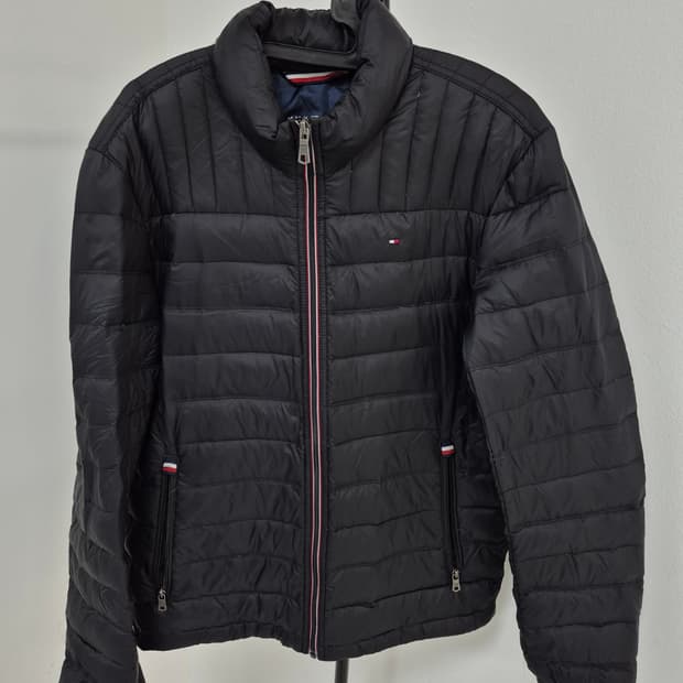 타미힐피거 정품 오리털경량패딩 100사이즈
